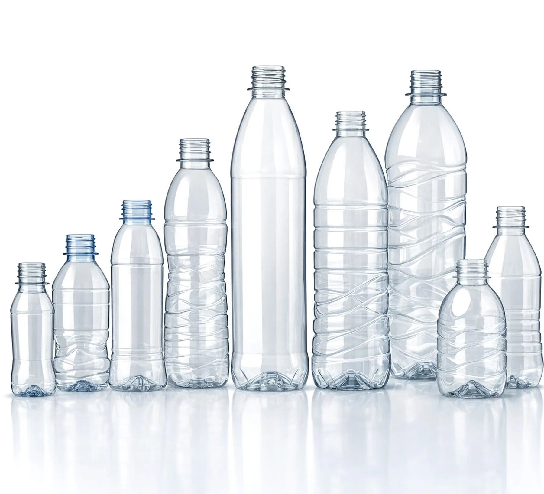 Delta El Nile for Industry PET bottle range — full size lineup